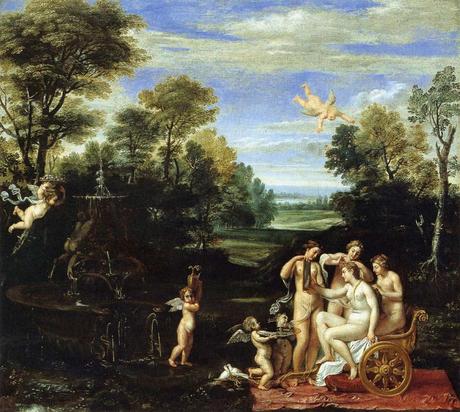 Annibale_Carracci 1605 Landscape-with-the-Toilet-of-Venus Pinacoteca Nazionale Bologna,