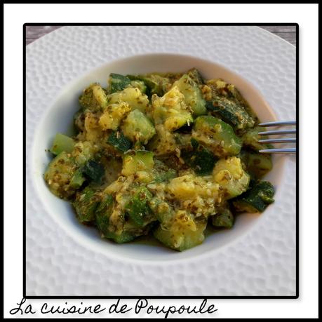 Courgettes au pesto Courgettes au pesto