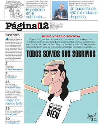 L’Argentine pleure un artiste à tout faire : Horacio Fontova [Actu]