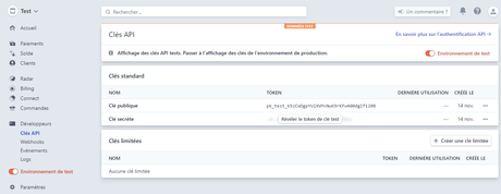 Carte Test Stripe : Vendre Ses Formations Carte Test Stripe : Vendre Ses Formations