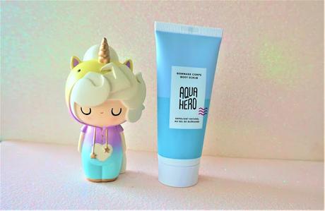 Birchbox d'avril, plongée en eau fraîche Aqua hero gommage au sel de Guérande