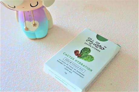 Birchbox d'avril, plongée en eau fraîche Cactus Hydration sérum solide de Savon Stories