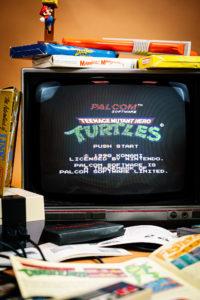 Shooting Retrogaming - NES - Teenage Mutant Ninja Turtles