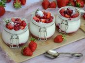 Mousse fromage blanc fruits rouges