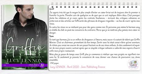 Le clan Marian #4 – Griffin – Lucy Lennox