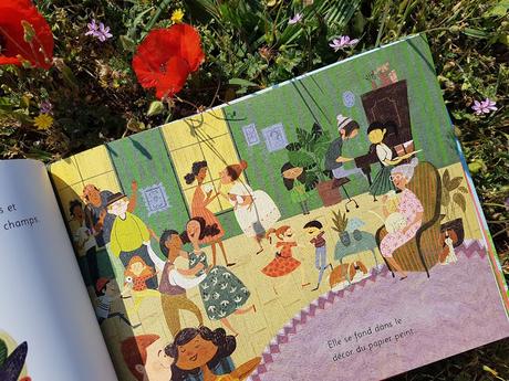 Petite fleur sauvage de Larissa Theule - Illustré par Sara Palacios