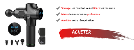 L'Échauffement est-il Important en Calisthenics ? pistolet de massage