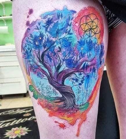 L'arbre de vie tatouage