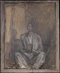 L'homme-humain seul et dans le froid