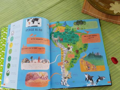 Mon grand livre illustré La planète Terre chez Usborne