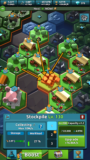 Télécharger Idle Kingdom Clicker APK MOD (Astuce) 2