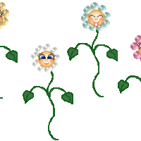 Mes ouvrages - fleurs en ruban Mes ouvrages - fleurs en ruban