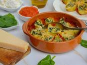 Conchiglioni farcies ricotta épinards