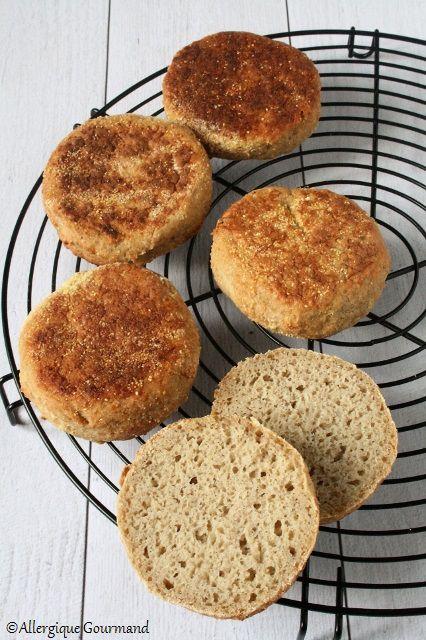 Muffins anglais sans gluten