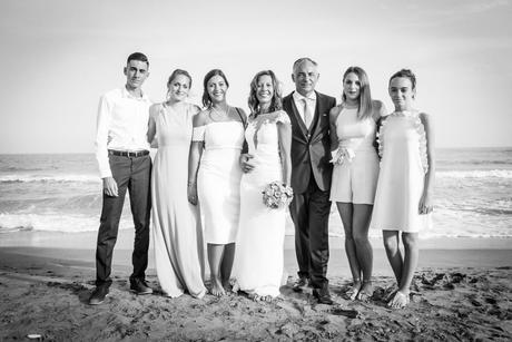 Hélène et Didier sur la plage de Sète