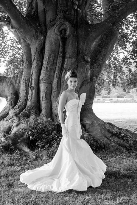 La Mariée en noir et blanc