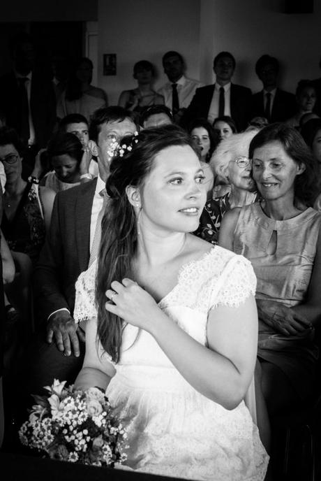 La Mariée en noir et blanc