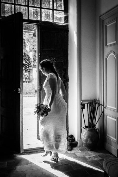 La Mariée en noir et blanc
