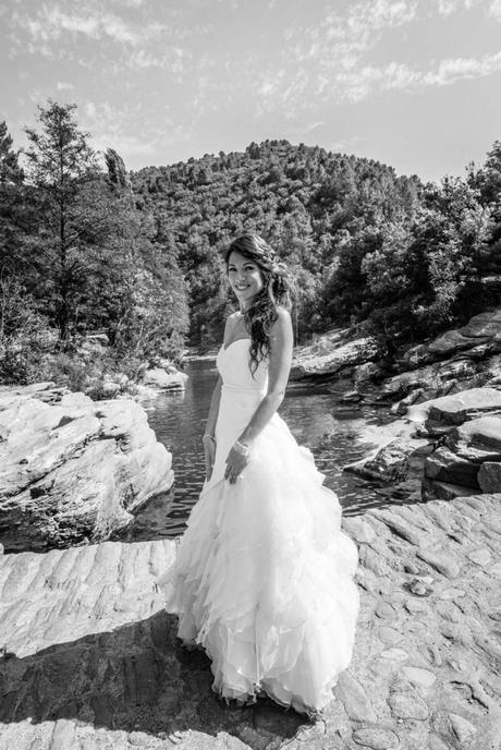 La Mariée en noir et blanc