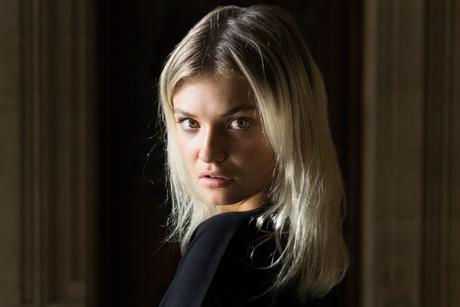 le visage et le regard d'iris