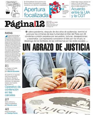 Sentence rendue contre des criminels de la Dictature malgré le confinement [Justice & Droits de l’Homme]