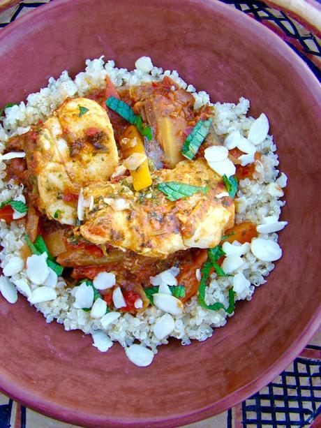 Tajine de poisson et quinoa.. de quoi voyager en faisant du surplace Tajine de poisson et quinoa.. de quoi voyager en faisant du surplace