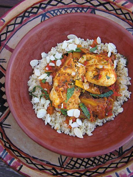 Tajine de poisson et quinoa.. de quoi voyager en faisant du surplace Tajine de poisson et quinoa.. de quoi voyager en faisant du surplace