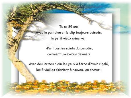 Divers - Ce que pense les personnes âgées....