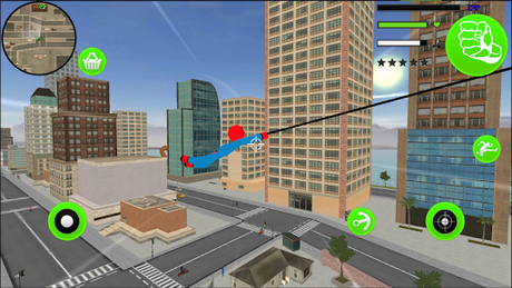 Télécharger Spider StickMan Rope Hero Mafia Gangster Vegas APK MOD (Astuce) screenshots 3