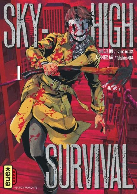 Bookhaul et Bilan du mois d'Avril Couverture Sky High survival, tome 01
