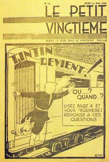 1er mai 1930 : Tintin revient. D'où ?