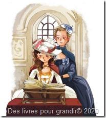 Le-secret-de-l-automate-Elisabeth-princesse-à-Versailles-T1-Illustration-d-Ariane-Delrieux 2