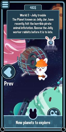 Code Triche Planit Rabbit - Space Rocket Rescue Mission (BETA)  APK MOD (Astuce) 6