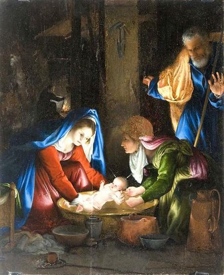 Lotto 1527-28 Nativita Pinacoteca Nazionale Sienne