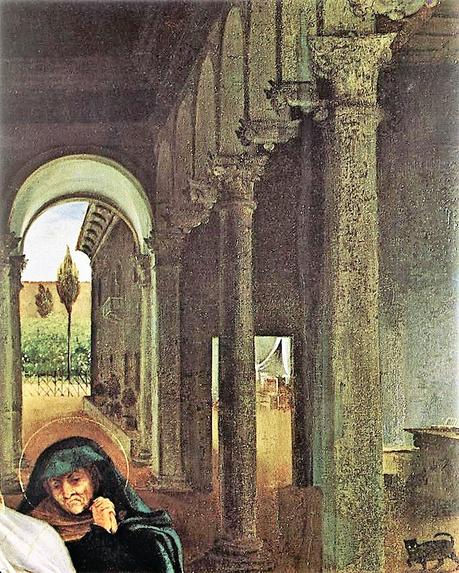 Lotto 1521 Christ taking leave o fhis mother avec Elisabetta Rota Gemaldegalerie, Berlin detailcolonnes