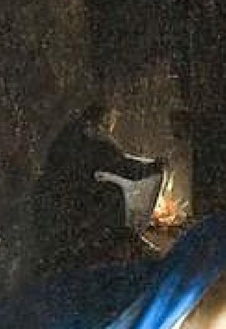 Lotto 1527-28 Nativita Pinacoteca Nazionale Sienne detail lange