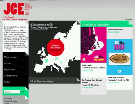 JCE : le réseau de la Jeune Création Européenne