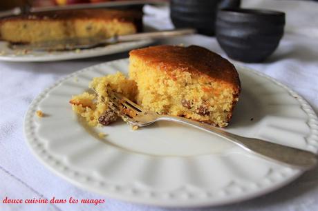Gâteau à la polenta et mascarpone