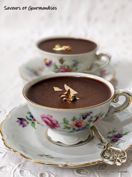 Panna Cotta très Chocolat.