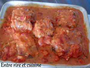 Filet mignon de porc à la provençale Filet mignon de porc à la provençale