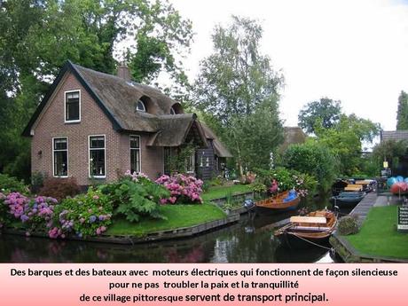 Pays Etranger - La  Hollande - Charmant Village sans route