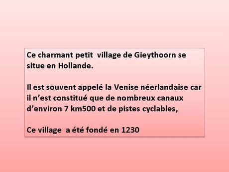 Pays Etranger - La  Hollande - Charmant Village sans route