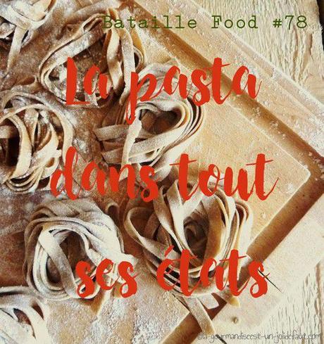 Spaguettis au foie gras et truffes (bataille food #78)