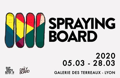 Spraying Board, l’union réussie du street art et du skateboard