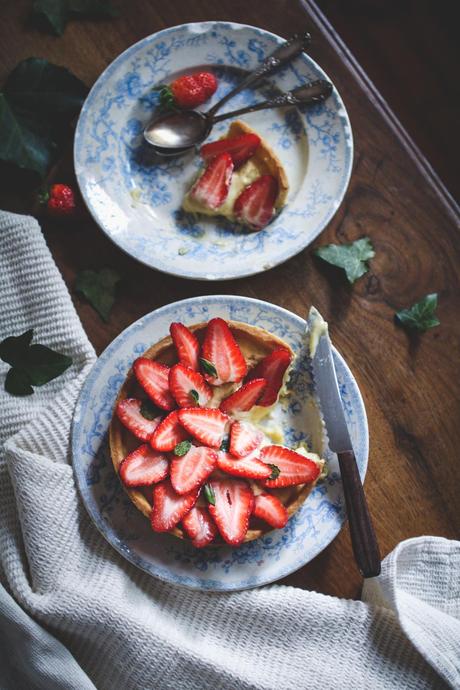 La tarte aux fraises : recette facile