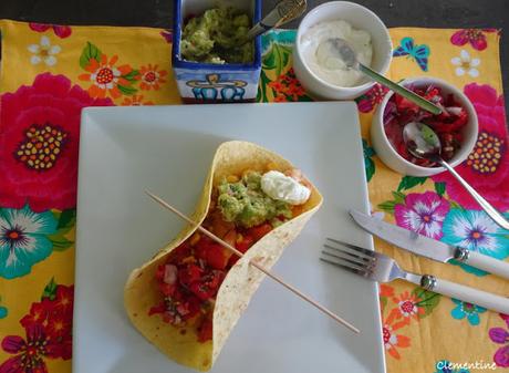 Tacos aux crevettes - Cinco de Mayo