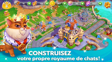 Télécharger Cats & Magic: Dream Kingdom APK MOD (Astuce) 1