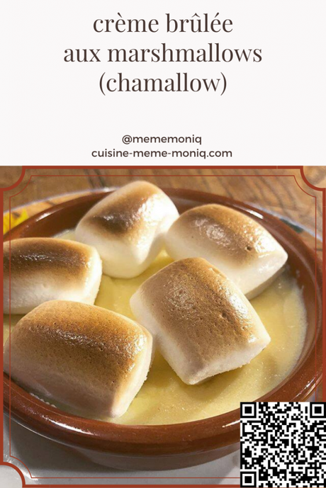 crème brûlée aux marshmallows (chamallow)