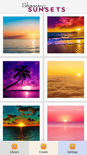 Code Triche Stunning Sunsets Color by Number - Pixel Art Game APK MOD (Astuce) 2