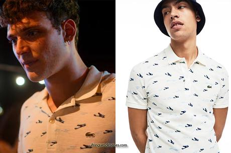 SUMMERTIME : Jacopo’s airplanes print polo shirt in S1E08